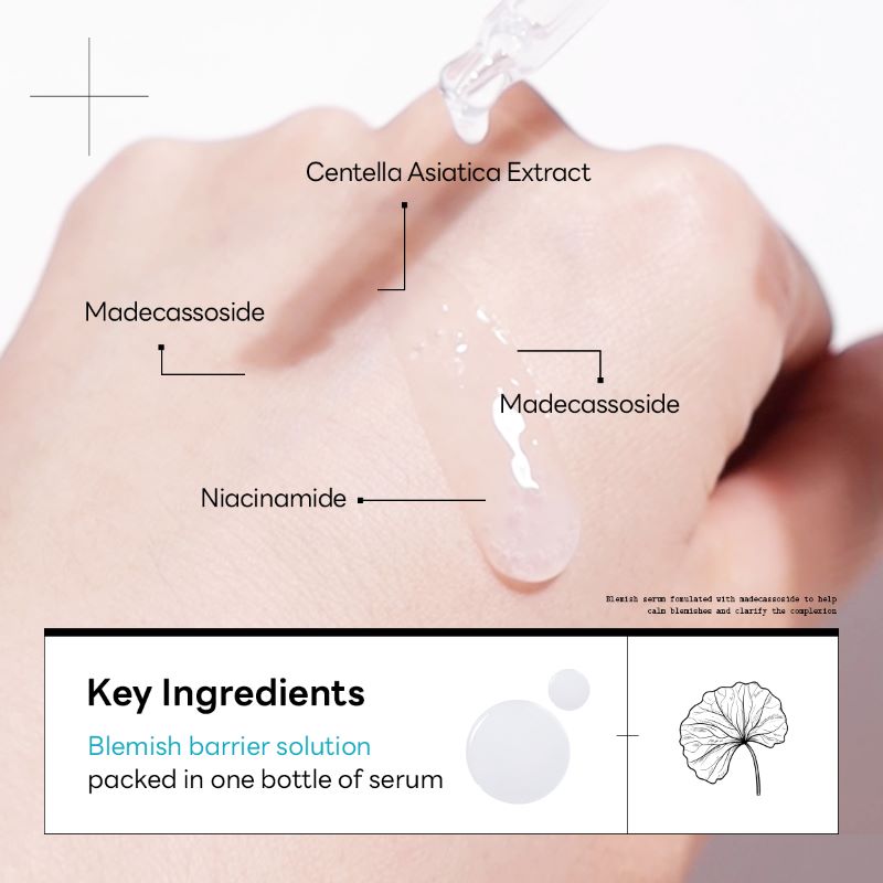 MEDIHEAL Madecassoside Blemish Repair Serum 40ml, Skin Clarity & Resilience